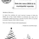 Lire la suite à propos de l’article Vœux2026 de la municipalité