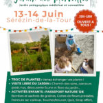 Lire la suite à propos de l’article Grande Fête du Jardin des Merveilles Le 13 et 14 juin à Sérézin de la Tour